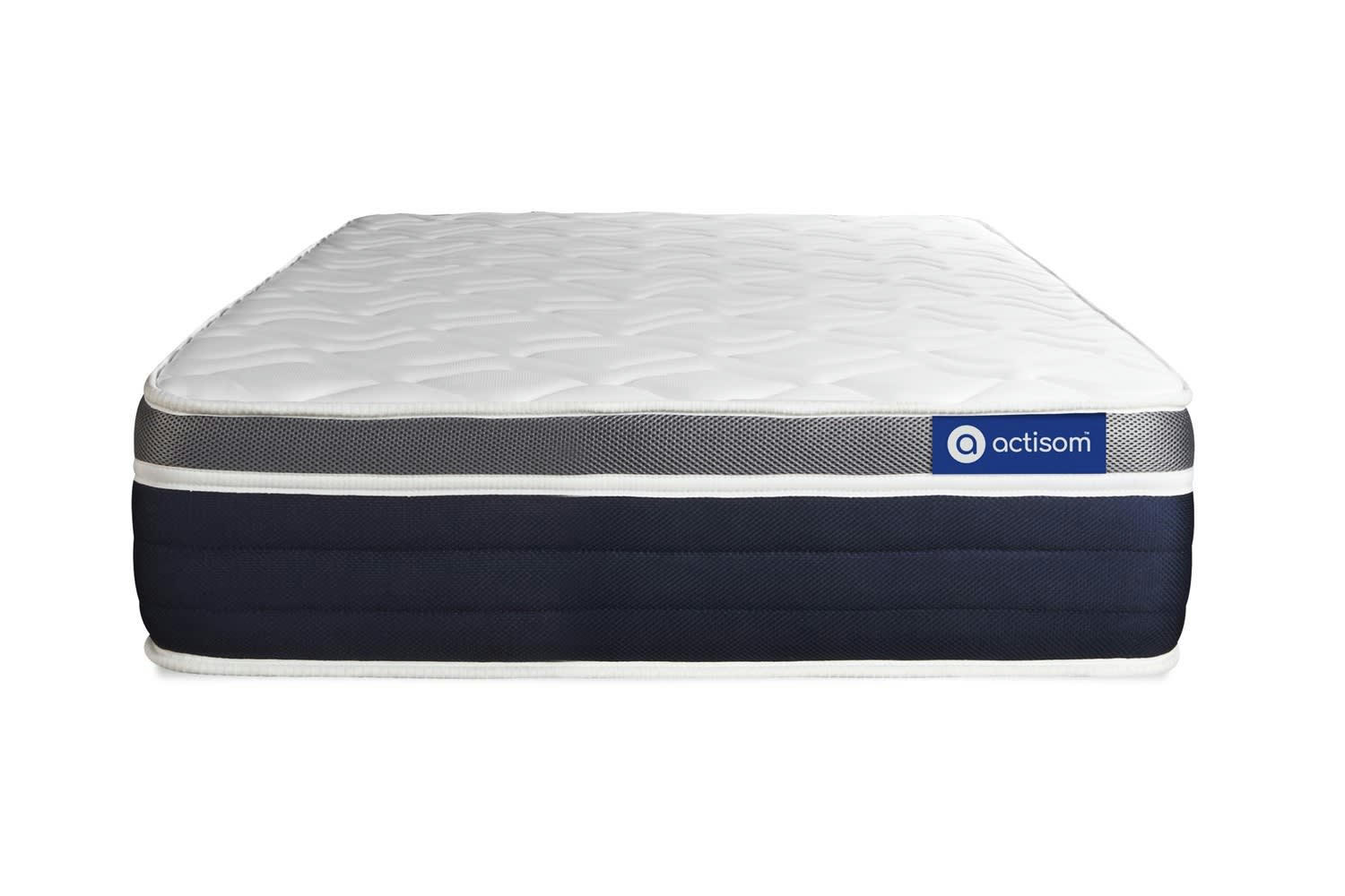 ACTILATEX CONFORT - Ensemble 80x200 cm sommier kit blanc