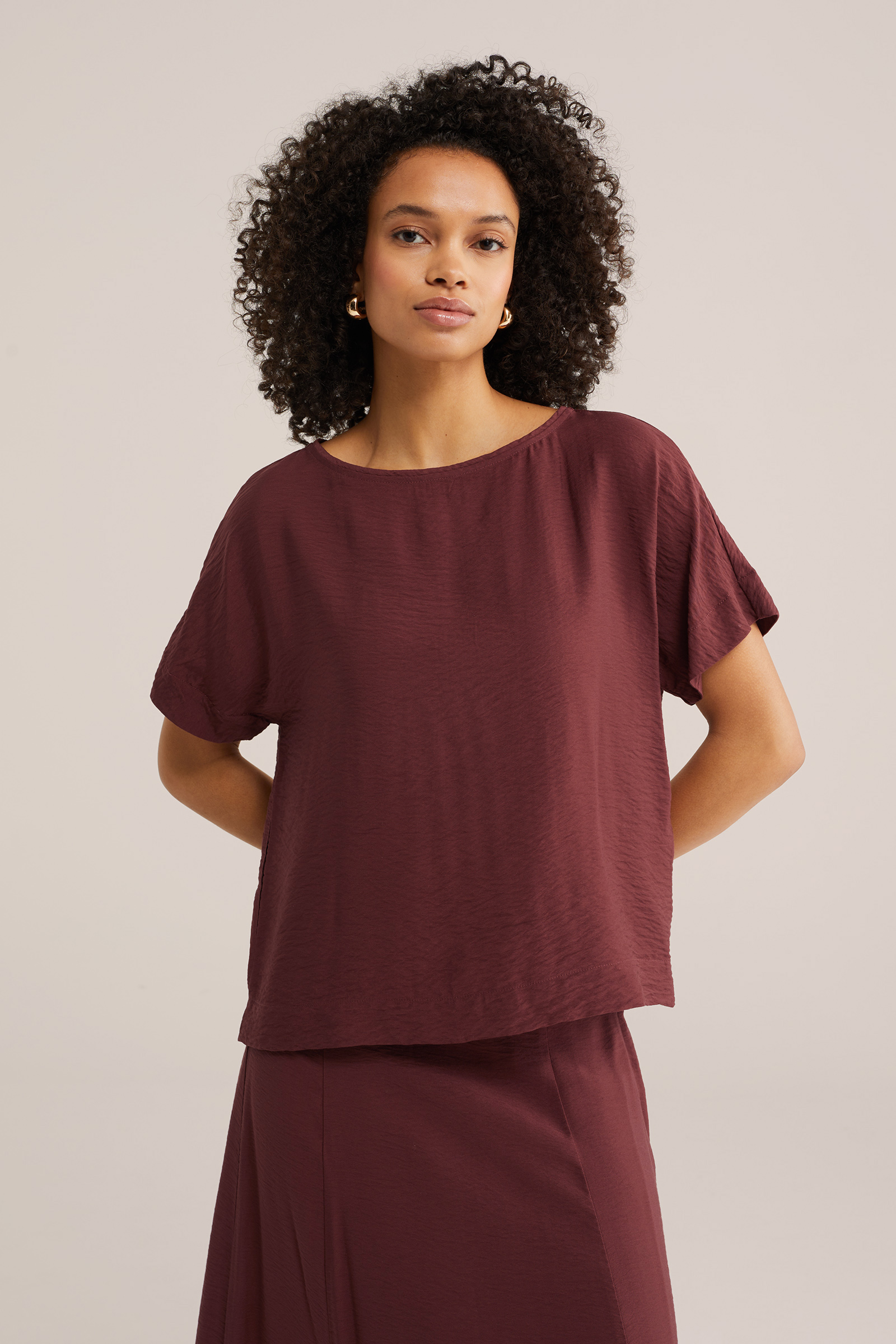 Dames Top en midirok