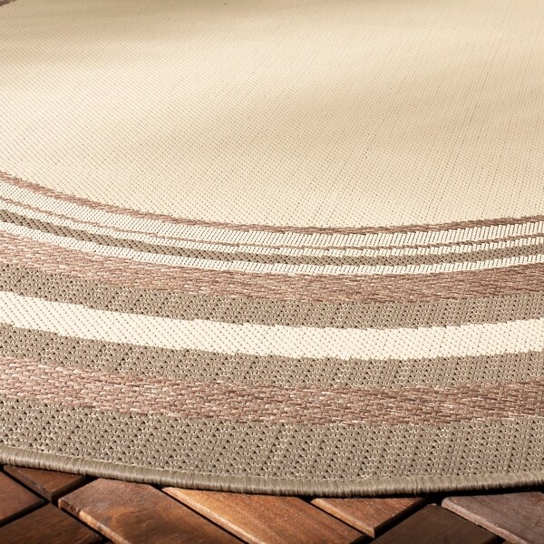 SAFAVIEH Courtyard Shelva Indoor/ Outdoor Waterproof Patio Backyard Rug