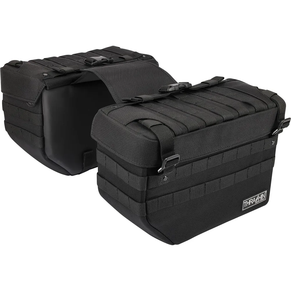 Thrashin Supply Co TSB-0008 side saddlebag set