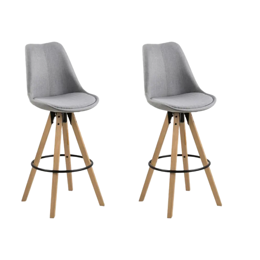 Barhocker 2er-Set Dima