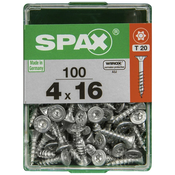 Universalschraube, T-STAR plus, 100 Stk., 4 x 16 mm
