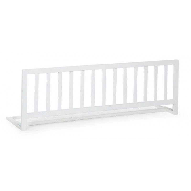 - Barrière de lit en bois 120 cm blanc
