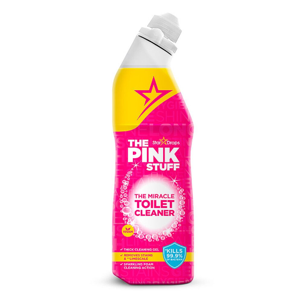 RENGJØRINGSMIDDEL THE PINK STUFF MIRACLE TOALETT GEL 750ML