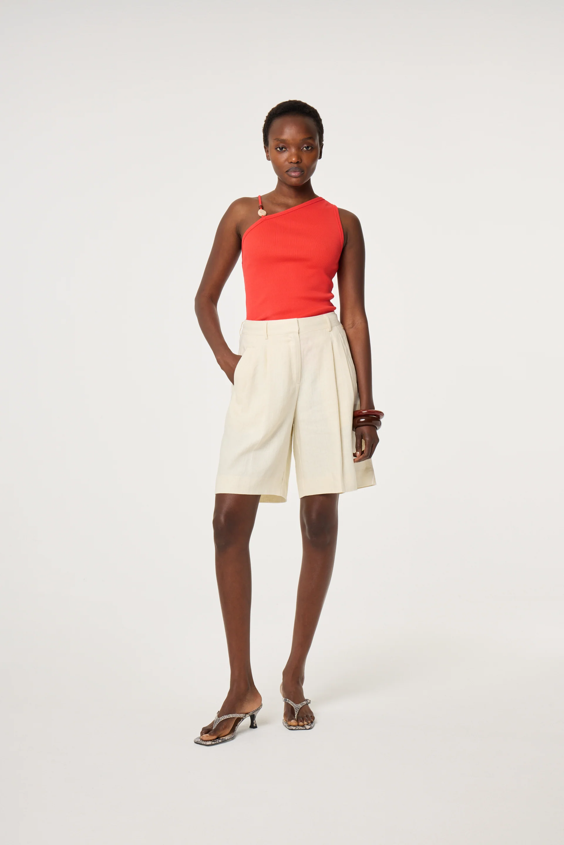 Rhea Top | Tangerine Tango