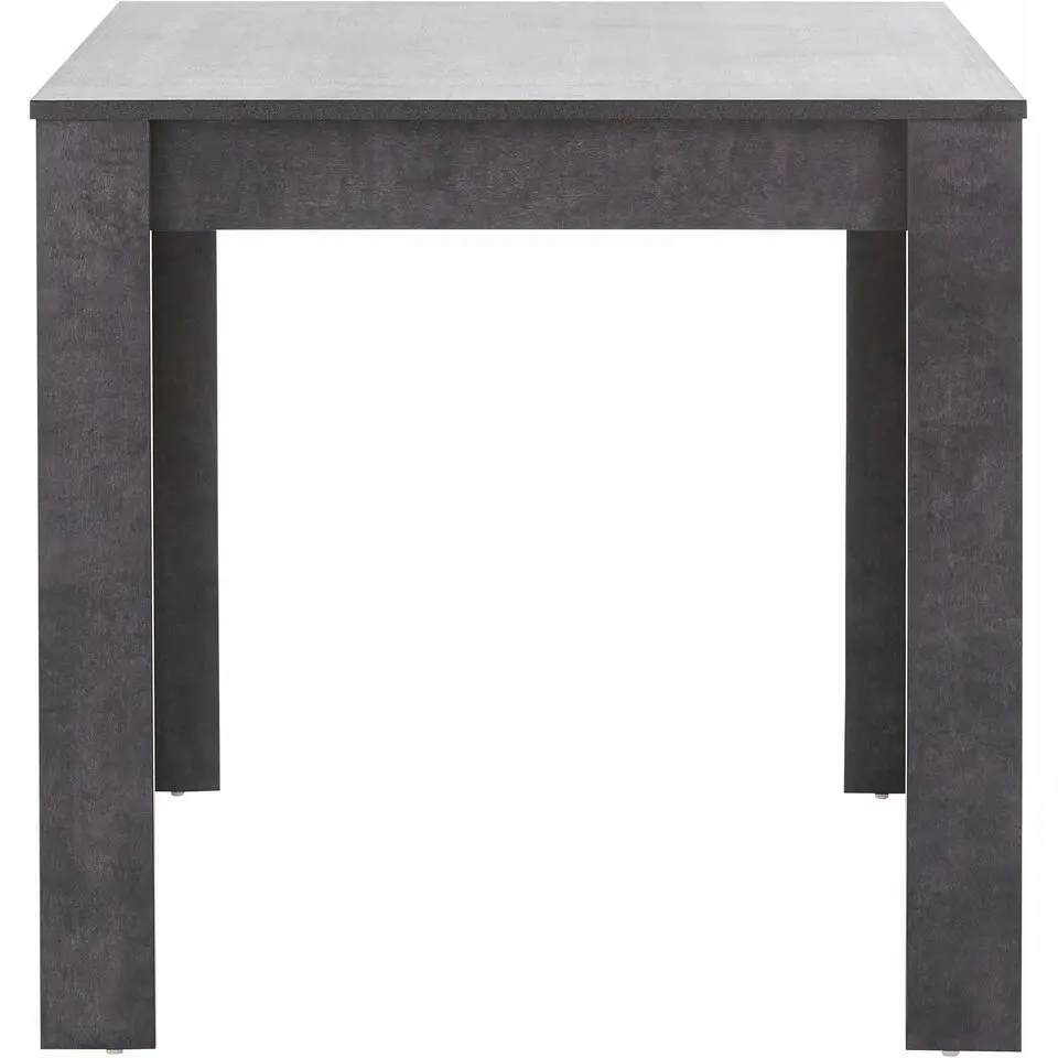 Lynn - Eettafel 80x80 cm 4-personen in leisteen MDF