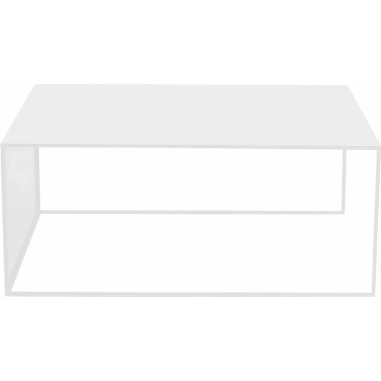 2WALL - Table basse Métal Blanc