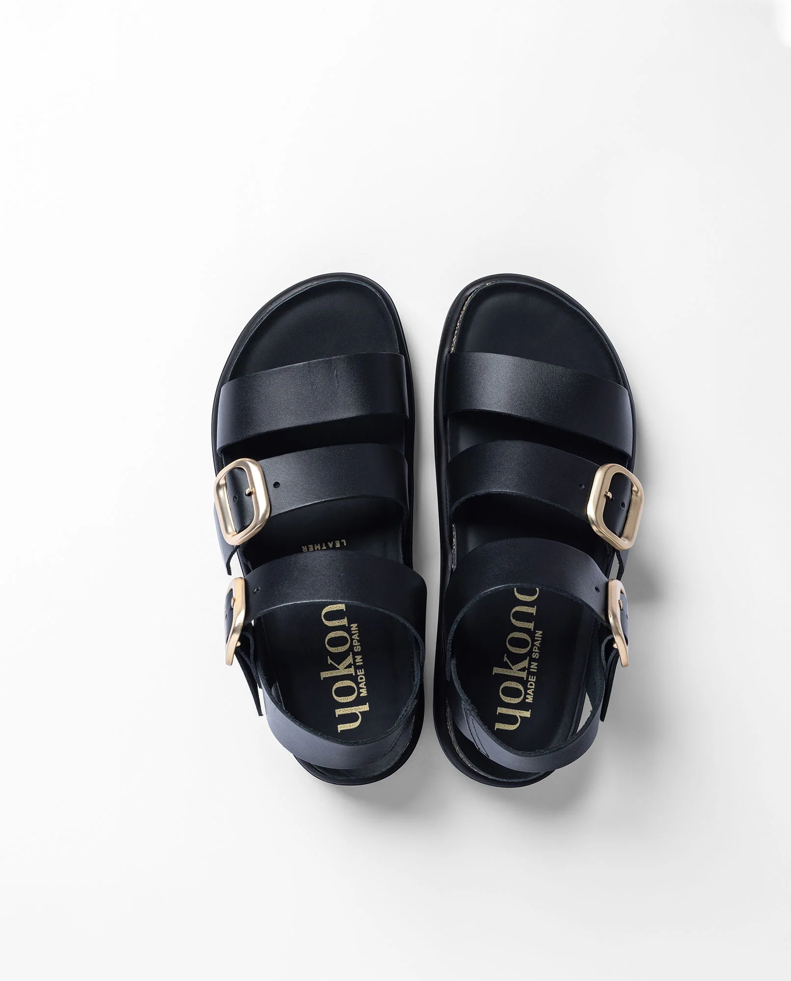 Sandalia plataforma TUNEZ-127 negro