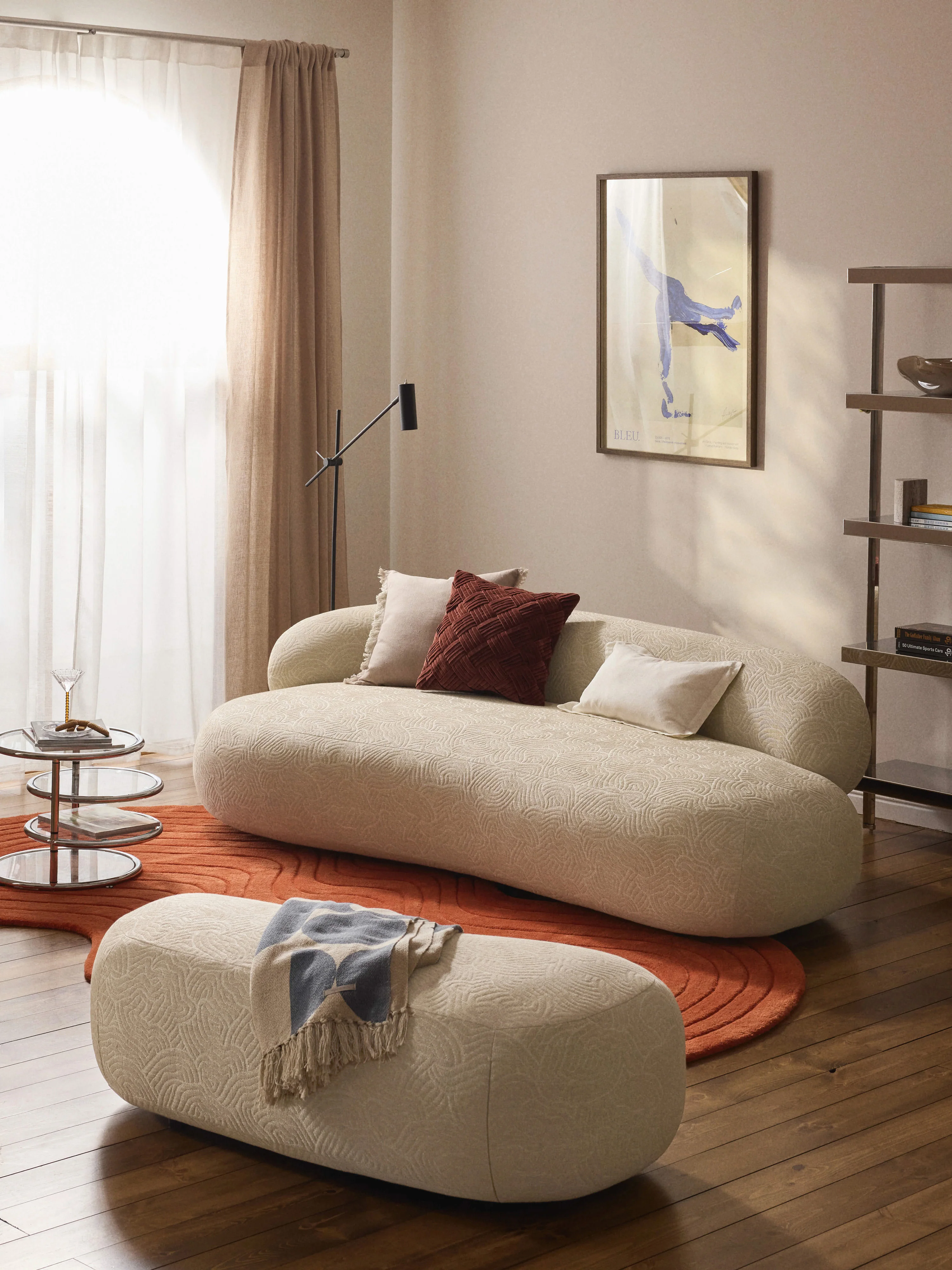 XL Sofa-Hocker Alba
