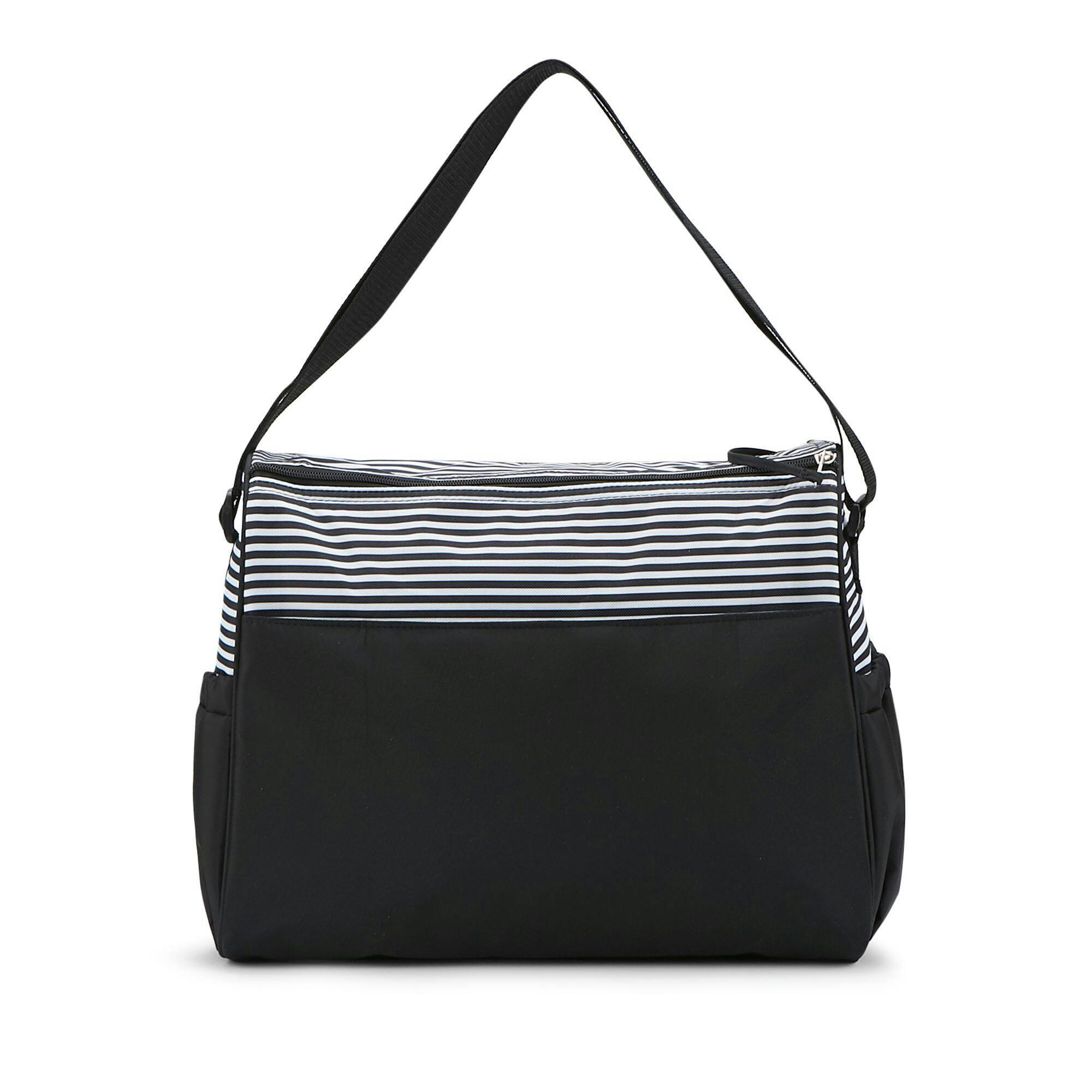 Baby Boom 7-Pocket Stripes Messenger Diaper Bag