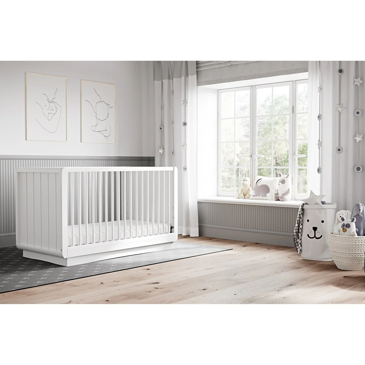 Storkcraft Skye 3-in-1 Convertible Crib