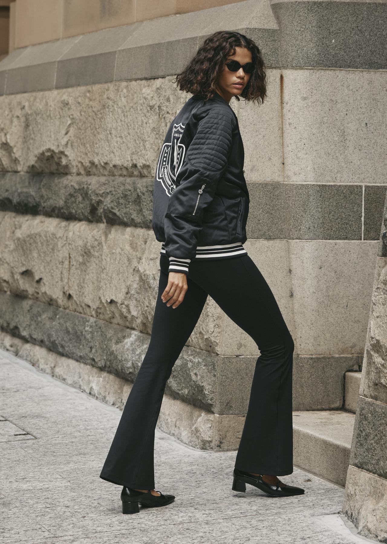Lotus Flare Full Length Thermal Leggings
