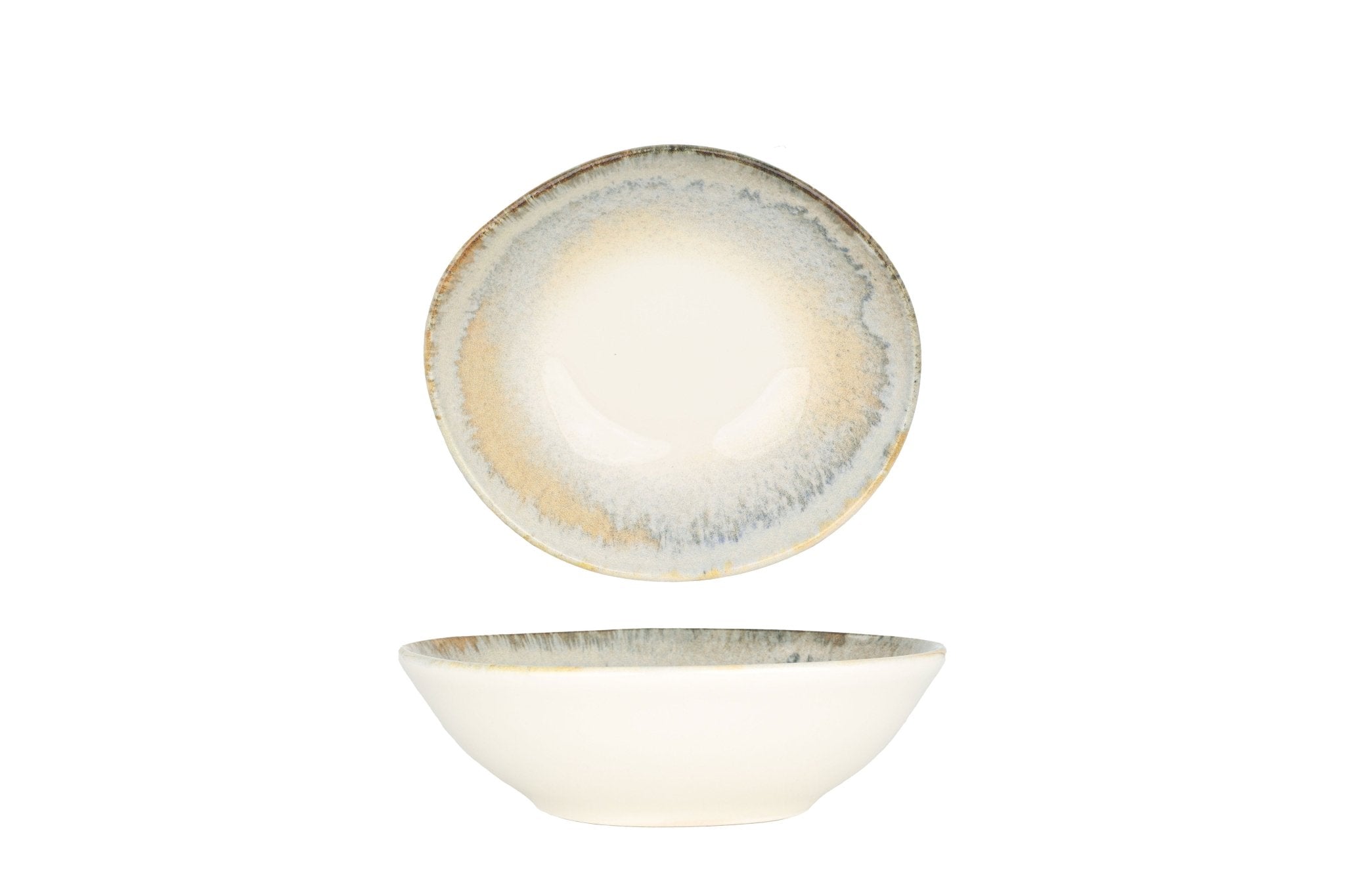 Bonna Kommetje - Knidos - Porselein - 18 cm (470cc) - set van 6