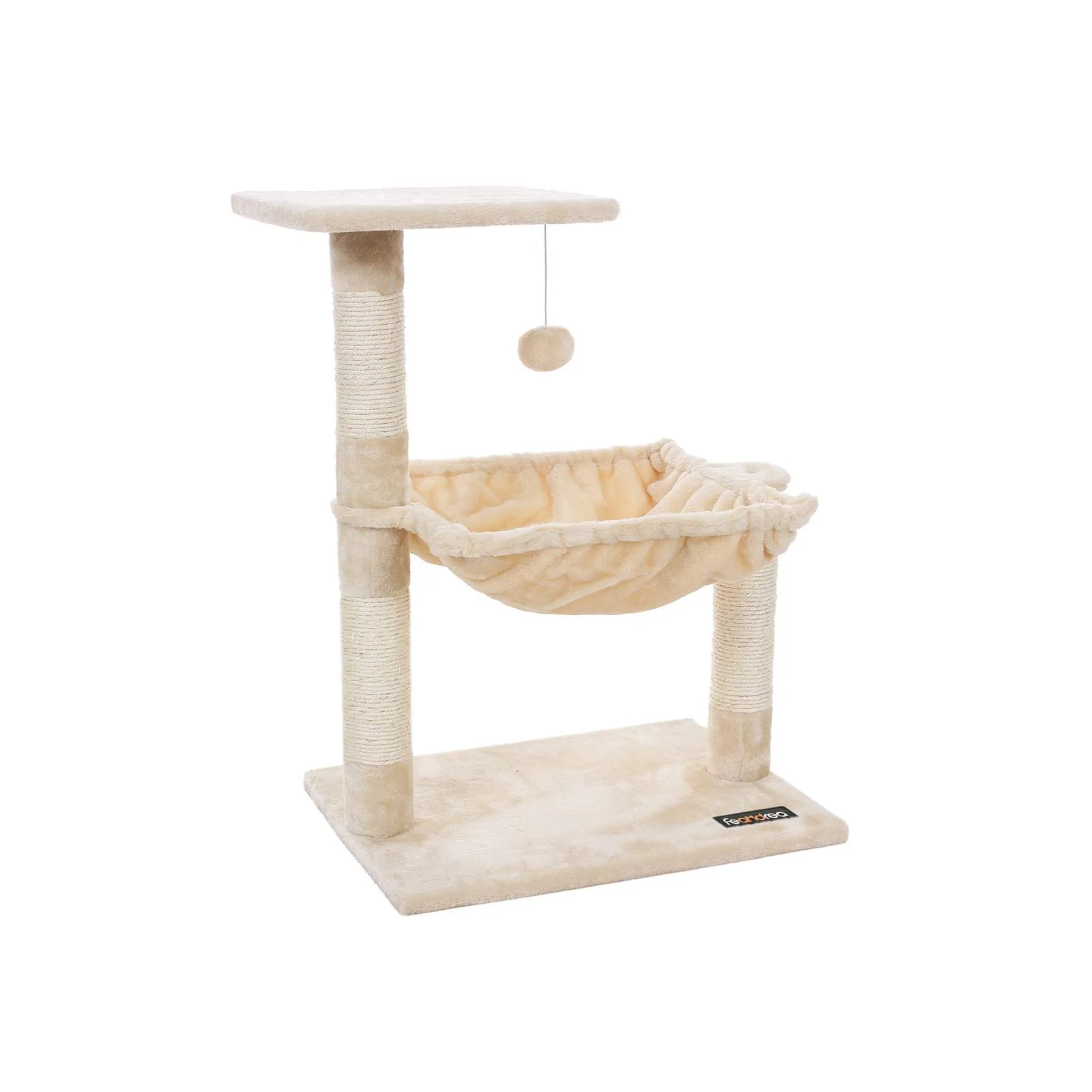 Arbre à chat 70 cm beige