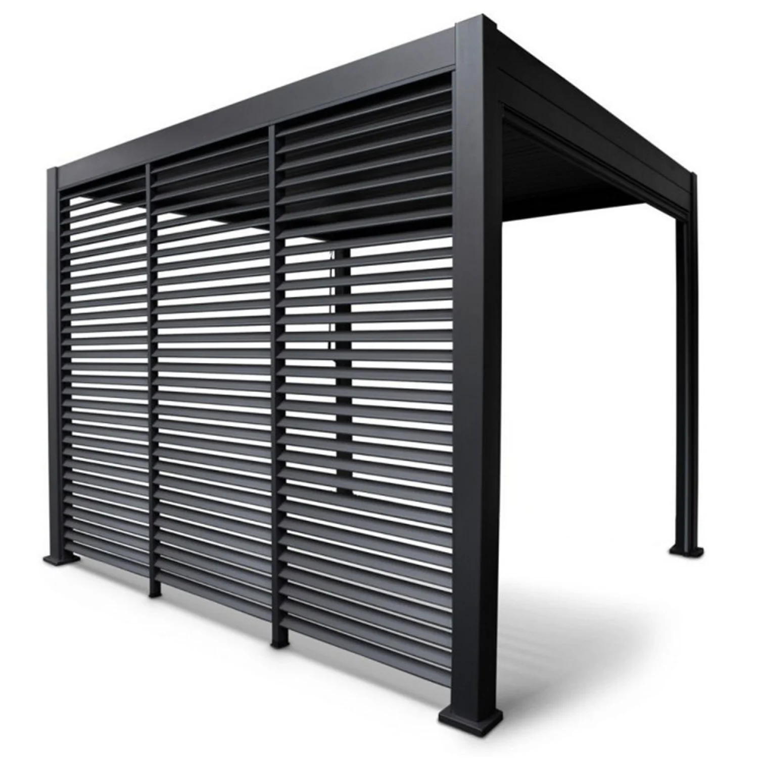 Panelżaluzjowy Gutroof do Pergoli PREMIUM Anthracite 123,5cm