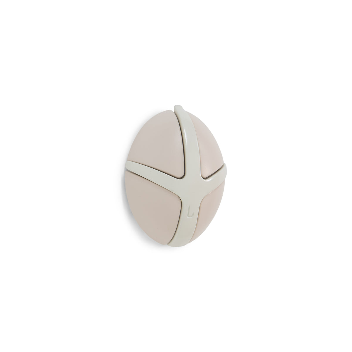 Spinder Design kapstok Tick - Sand / Sand - 3 haken