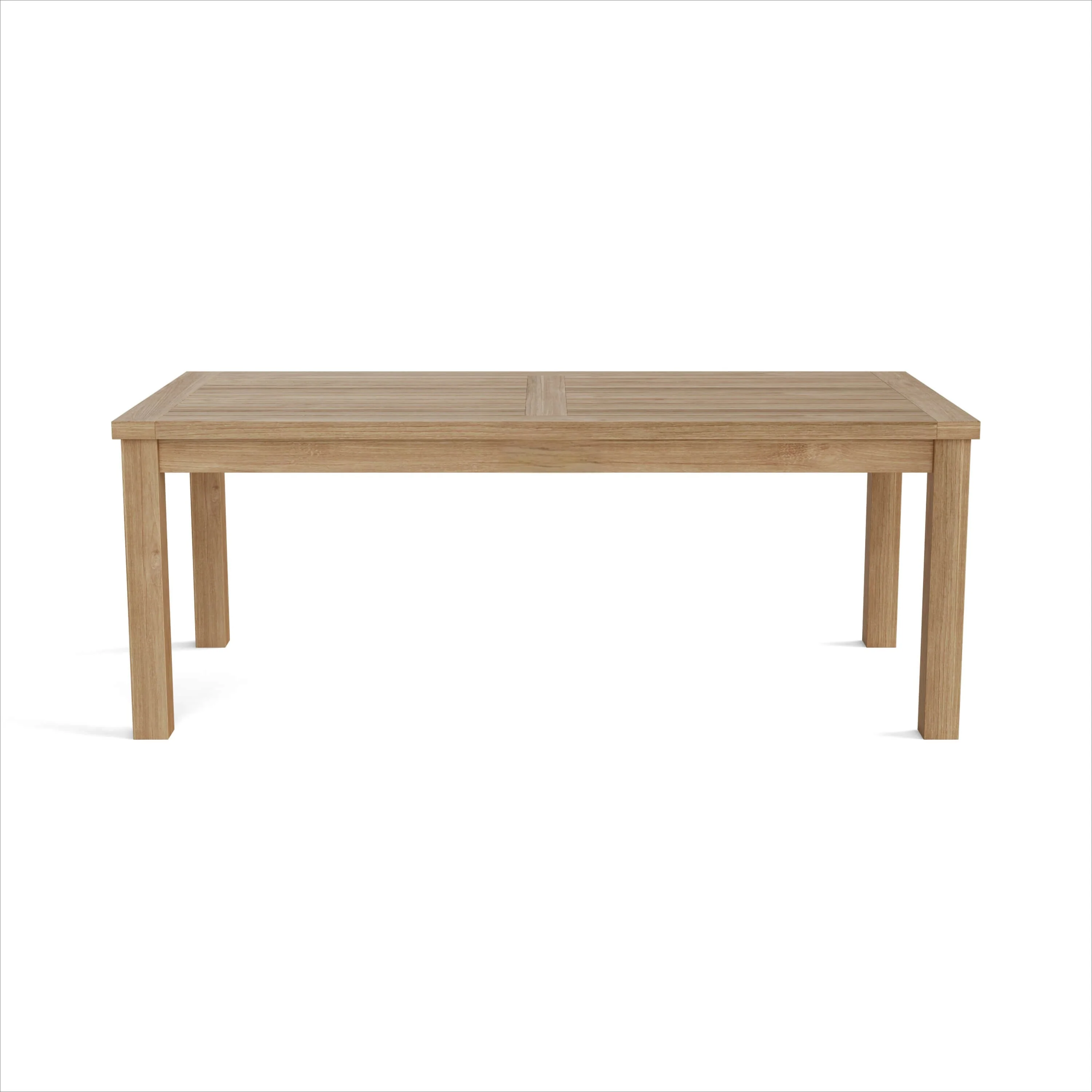 HomeRoots 47 Natural Solid Wood Outdoor Coffee Table