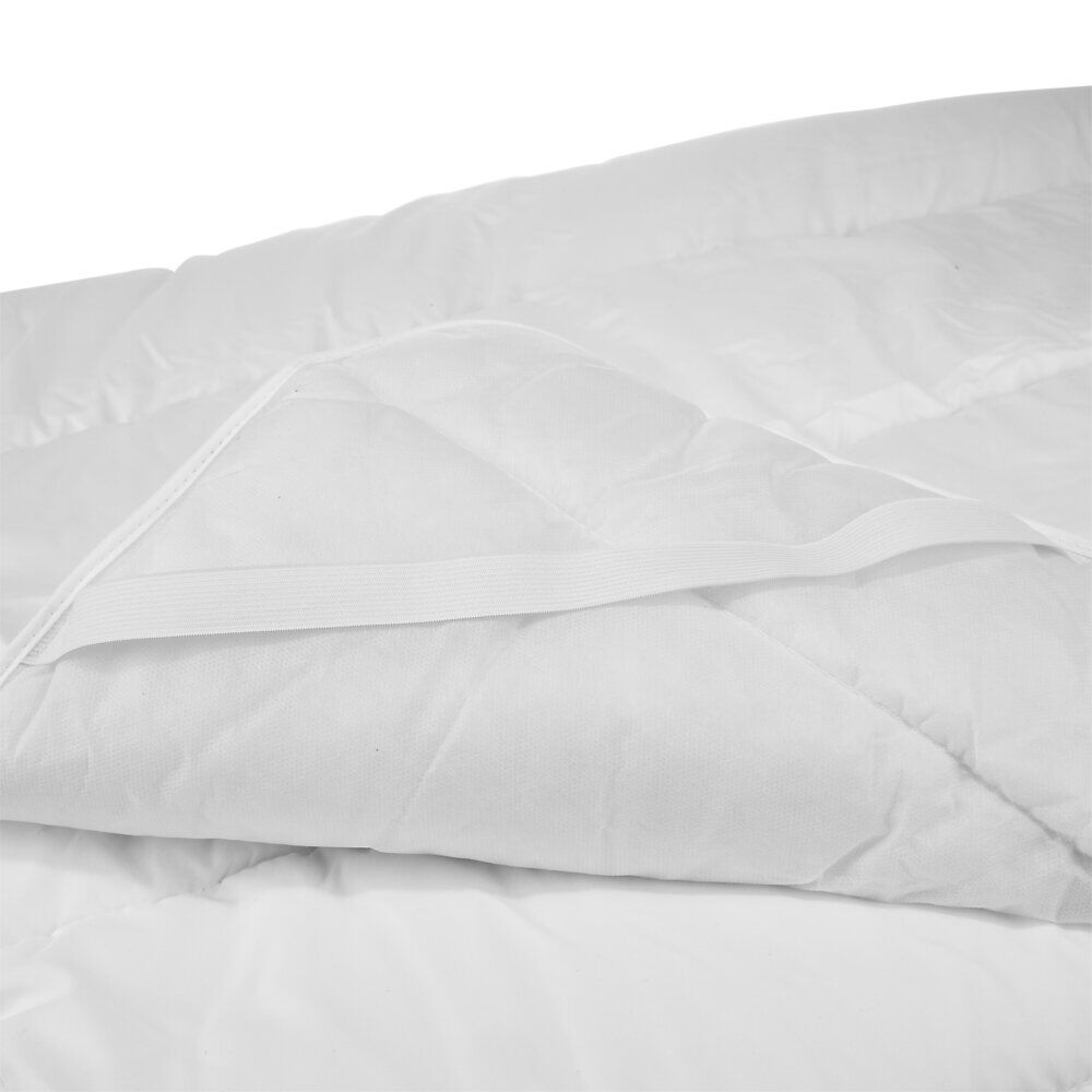 Surmatelas anti-acariens blanc 160x200xép3cm 250gr