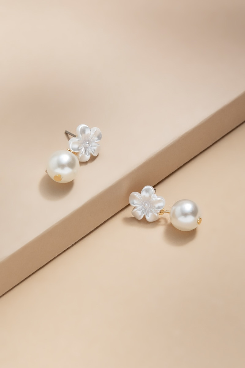 Emily Pearlescent Drop Earrings