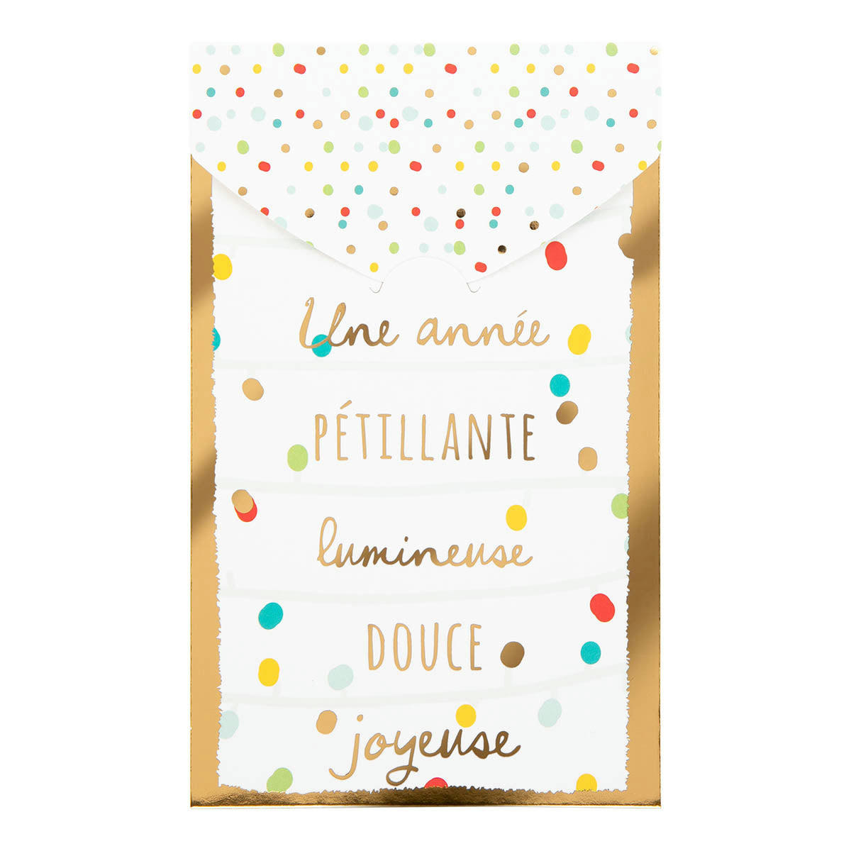 - Carte De Vœux Surprise Guirlande