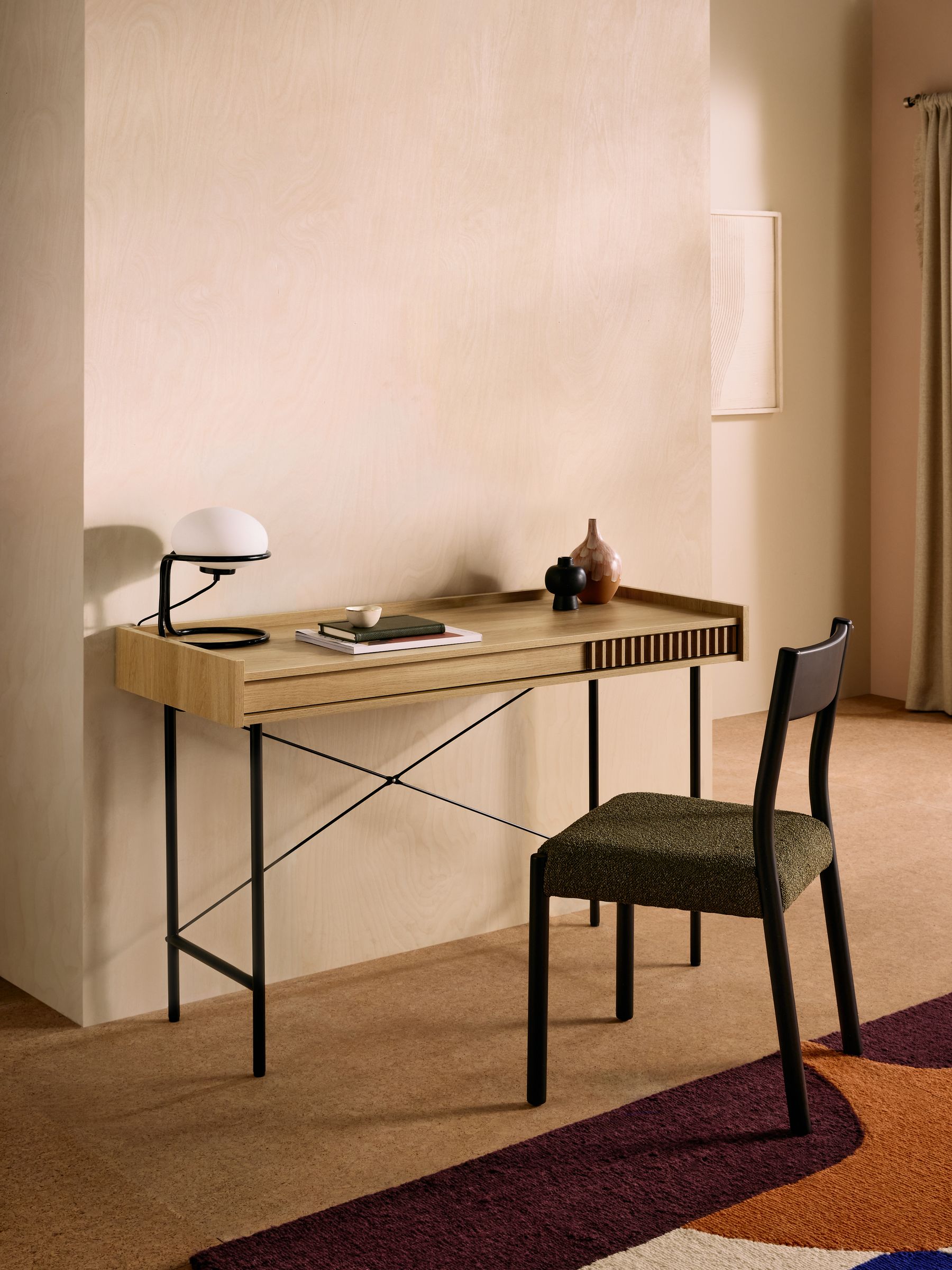 Blaze Desk in Oak Effect