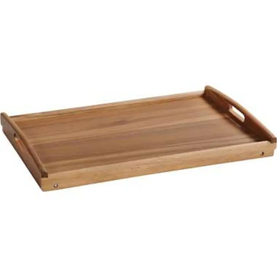 Kesper Dienblad - ontbijt op bed - inklapbaar - hout - 55 x 35 cm