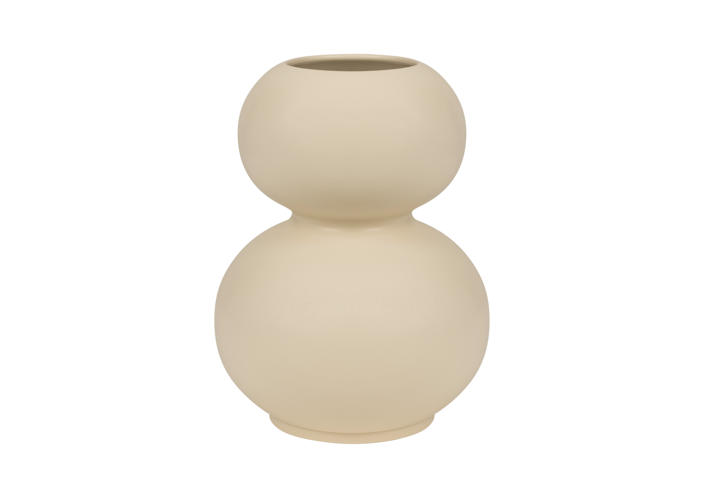 noo.ma TUGA Ceramic Vase - Piazza Beige