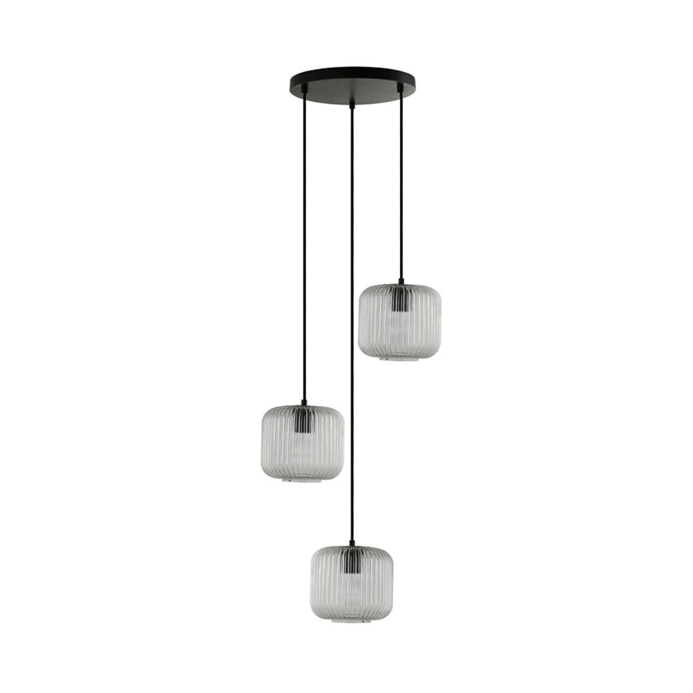 HOME DELUXE Hanglamp van glas LILY - Transparant