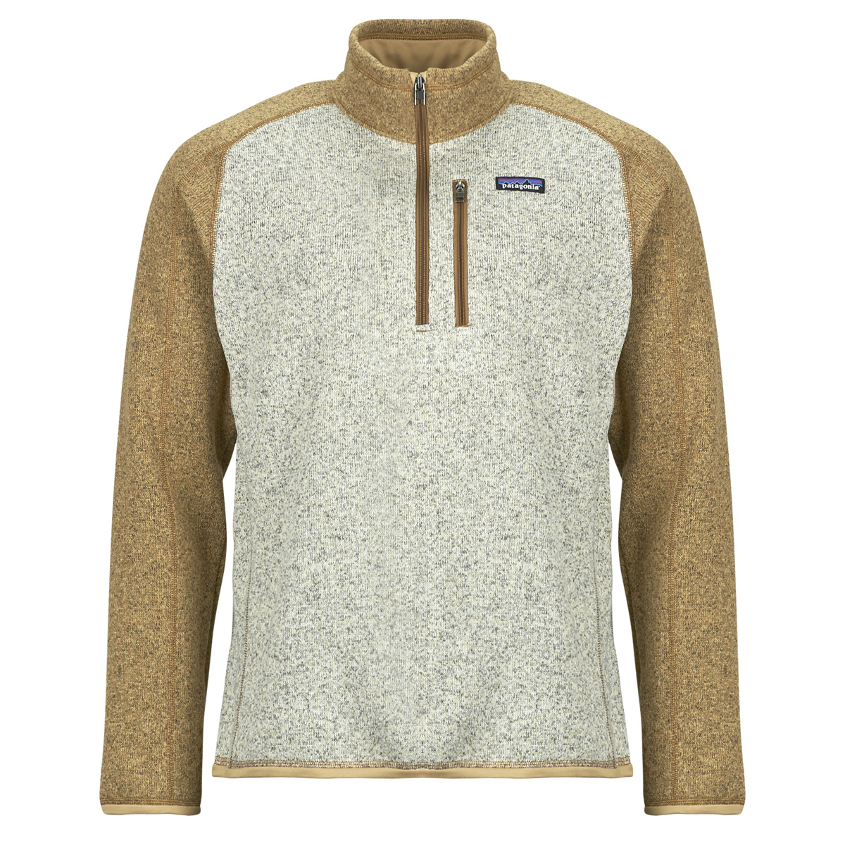 Patagonia - M'S BETTER SWEATER 1/4 ZIP - Beige