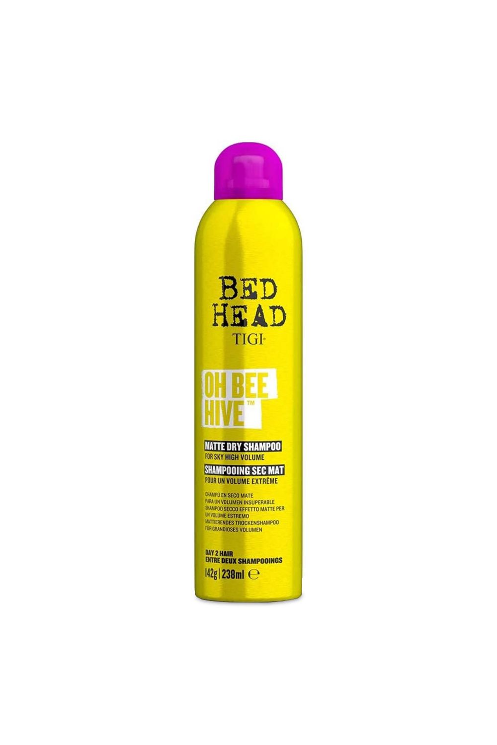 BED HEAD by TIGI Oh Bee Hive 'Dry Shampoo' for Matte Finish 238ml, 2pk