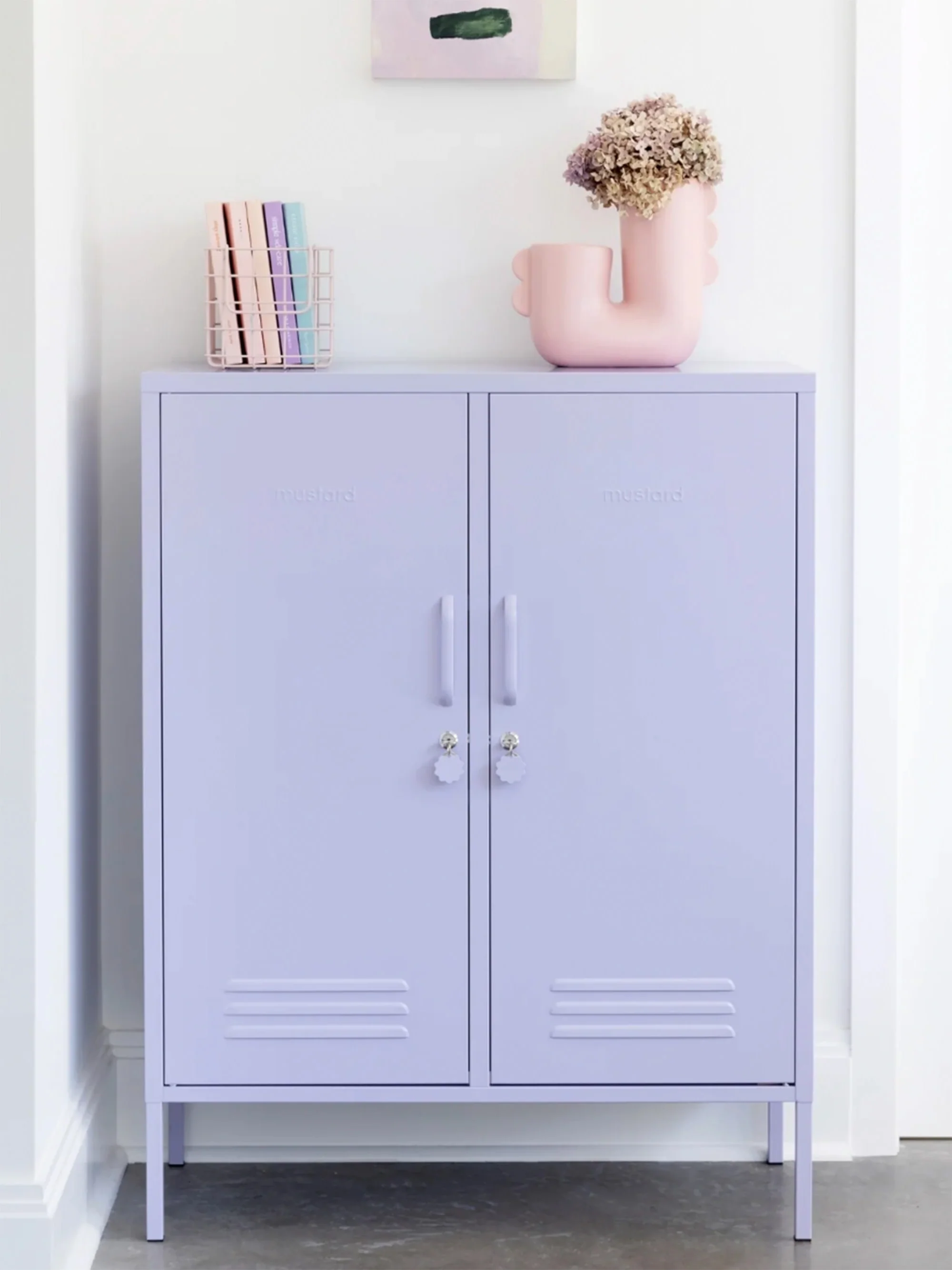 Metall-Highboard The Midi