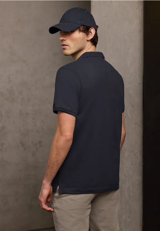 Kurzarm Poloshirt in Stretchqualität