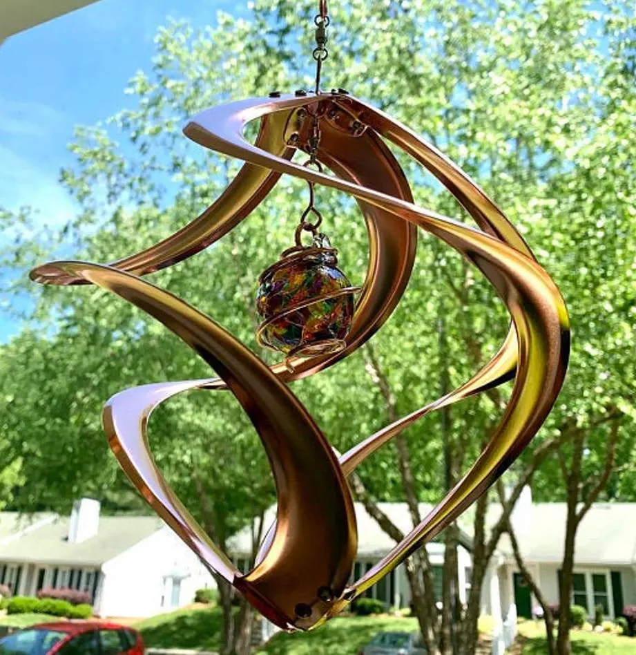 Copper WindSpinner w/Friendship Ball