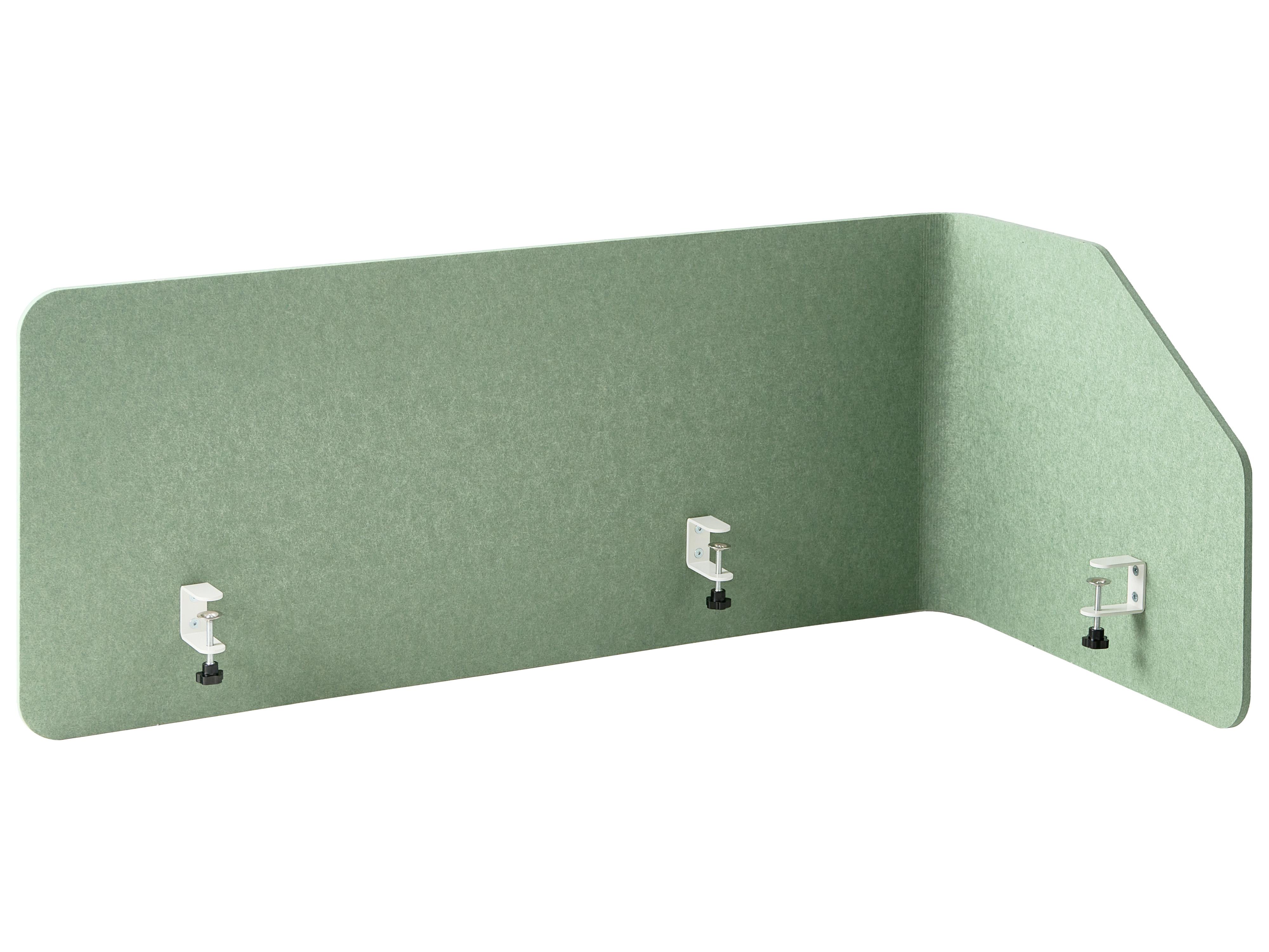 Desk Screen FOLDY 120 x 50 cm Light Green