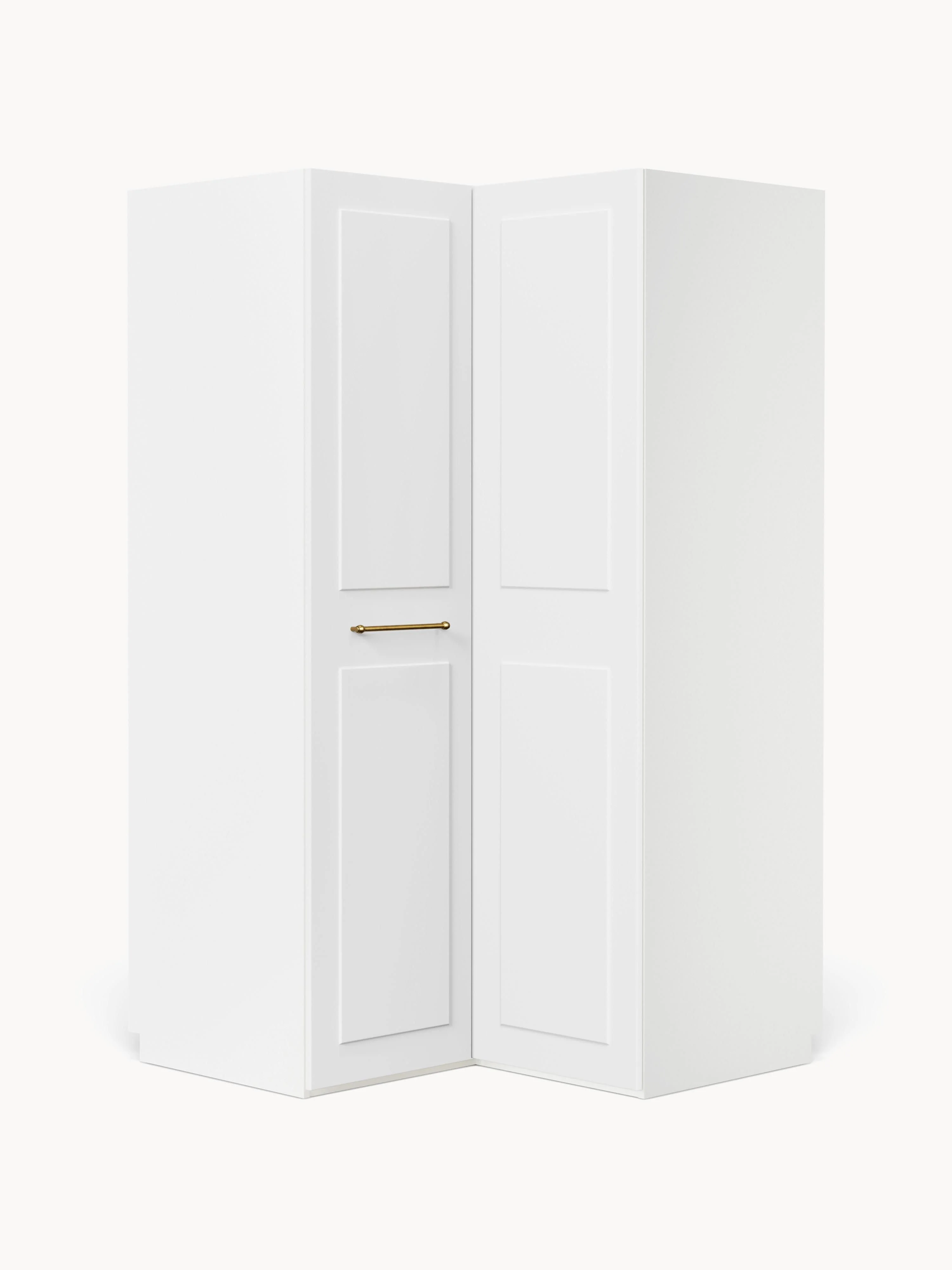 Modularer Eck-Kleiderschrank Charlotte, 115 cm Breite