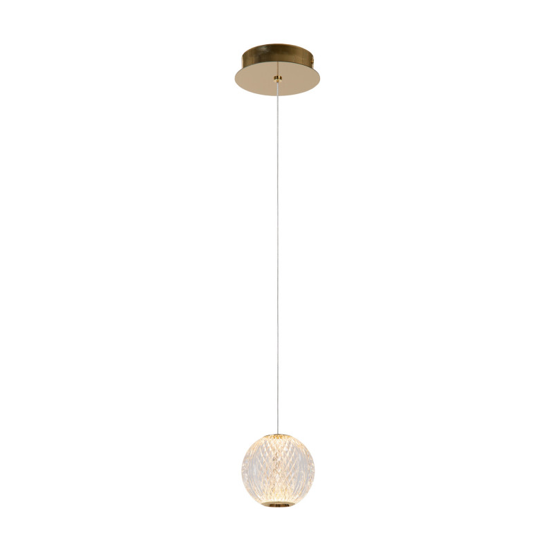 Suspension LED Cintra transparente Ø 14 cm 5,7 W LUCIDE