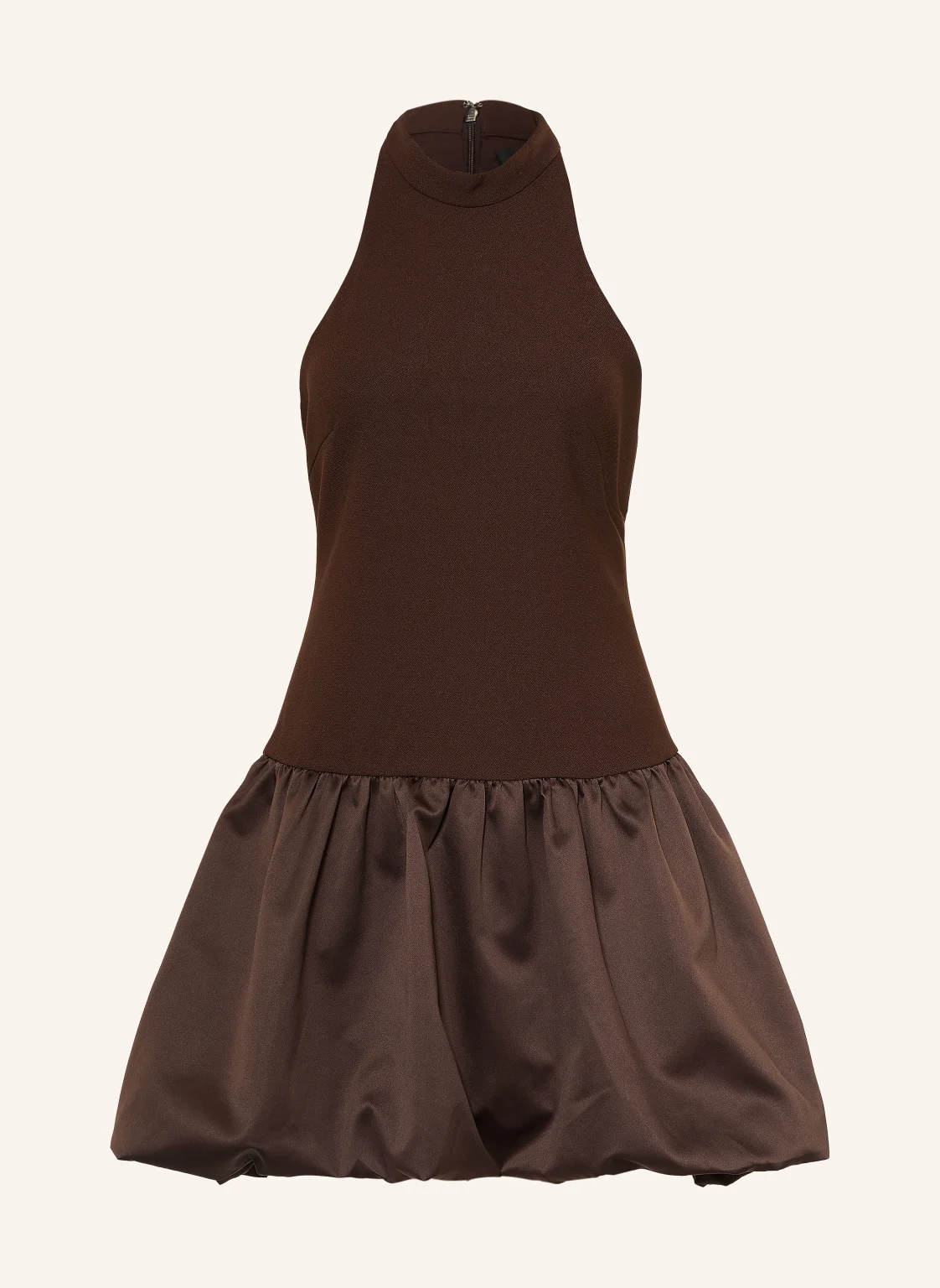 ROTATE Cocktailkleid im Materialmix