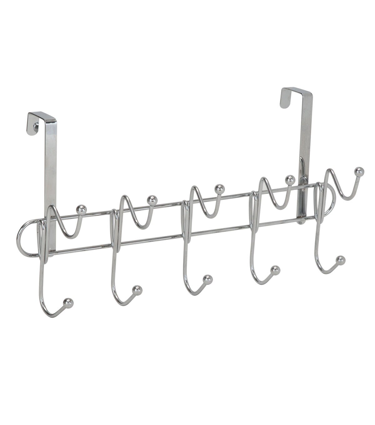 Simplify 17 Chrome 10 Hook Over the Door Hanger