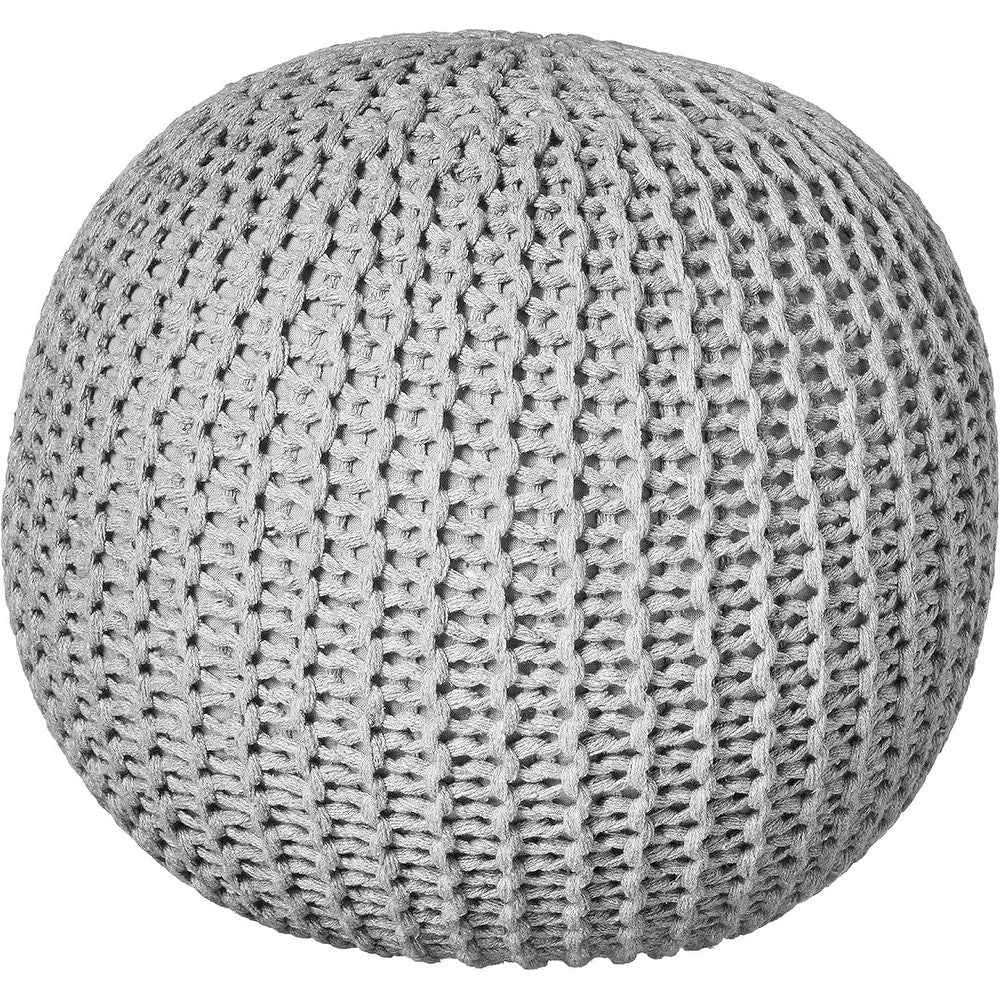 Urban Lifestyle Round Knit Pouf