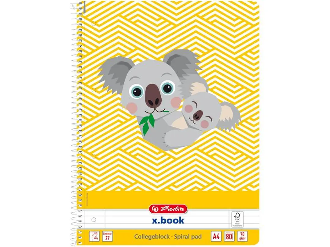 Schreibblock Cute Koala