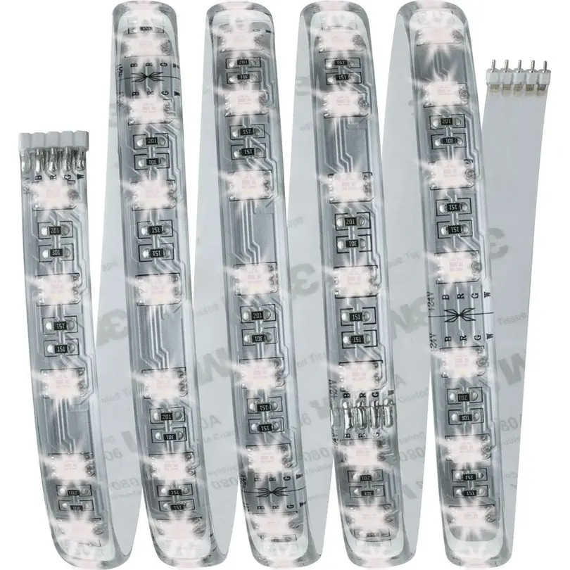 Lichtstreifen 4-teilig MaxLED RGBW