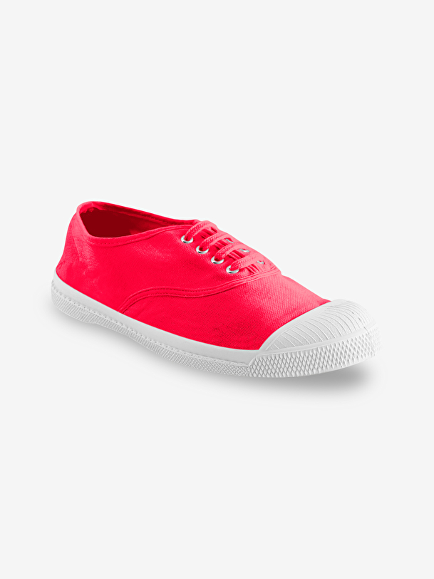 Tennis lacets femme rose indien