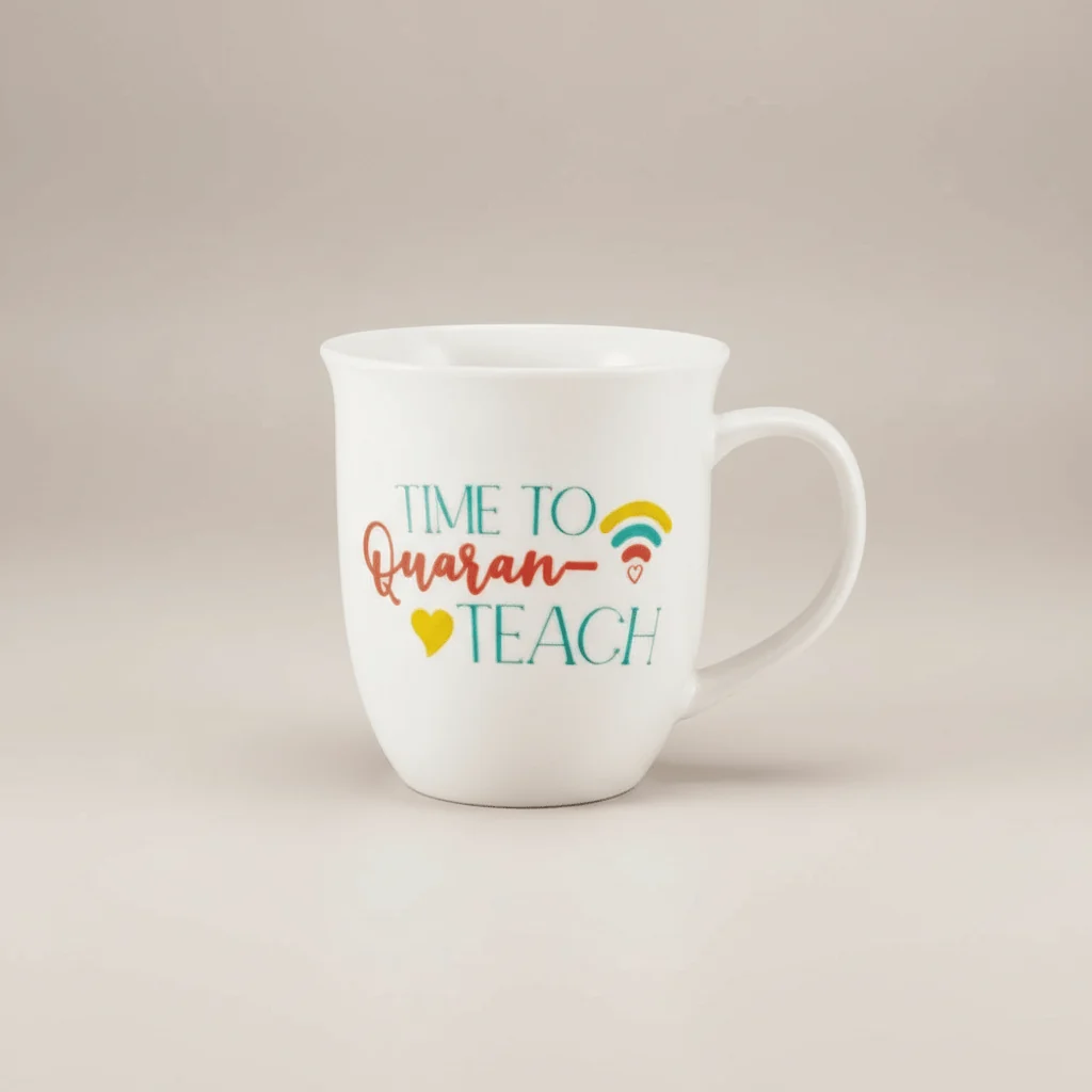 Sentiment Mugs Time To Quaranteach Mug