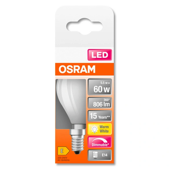 LED-Lampe »LED Retrofit CLASSIC P DIM«, 6,5 W, 240 V