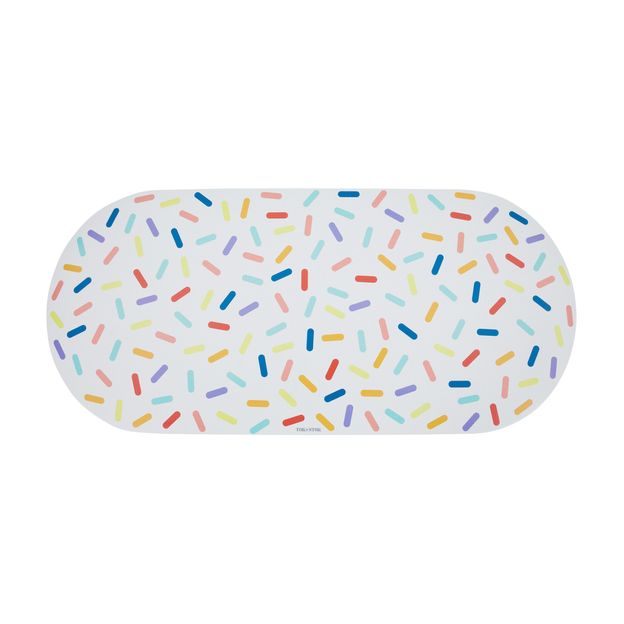 TAPETE PARA COMEDOURO CONFETTI