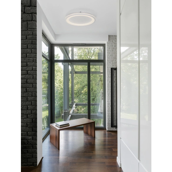 Deckenleuchte » Andria«, LED, 30 W, Höhe: 4,6 cm, weiß