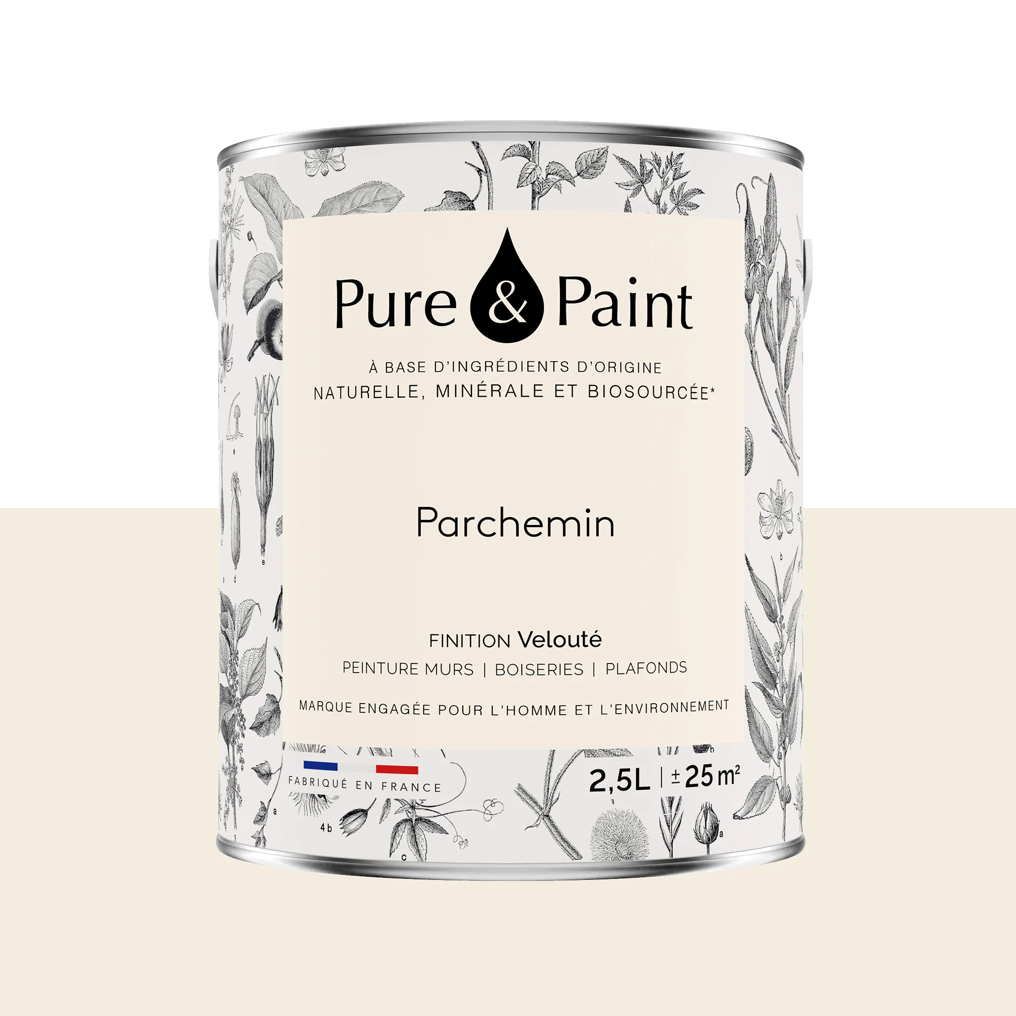Pure and Paint Peinture Peinture Parchemin
