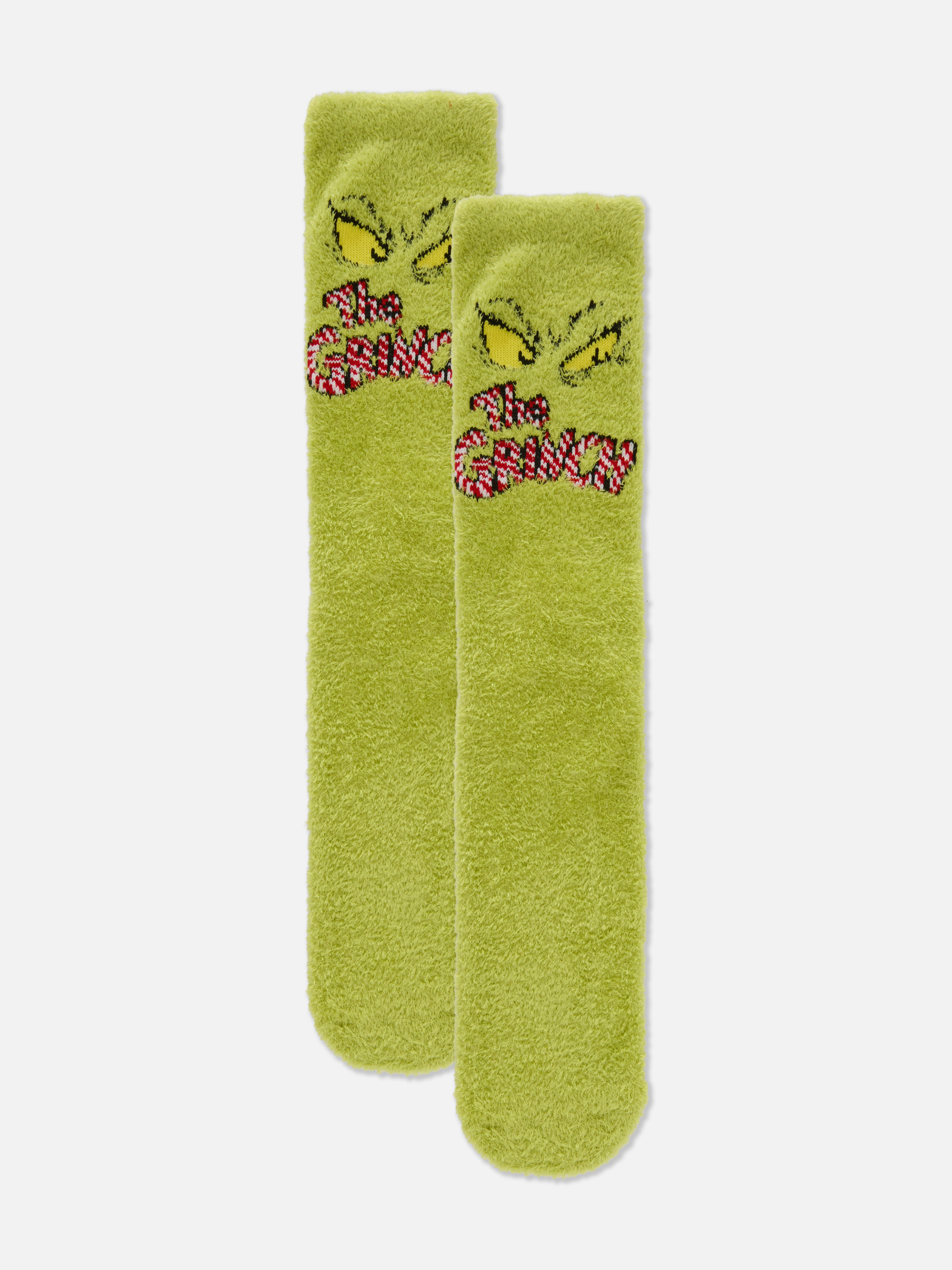 Men's The Grinch Family Christmas Cozy Socks