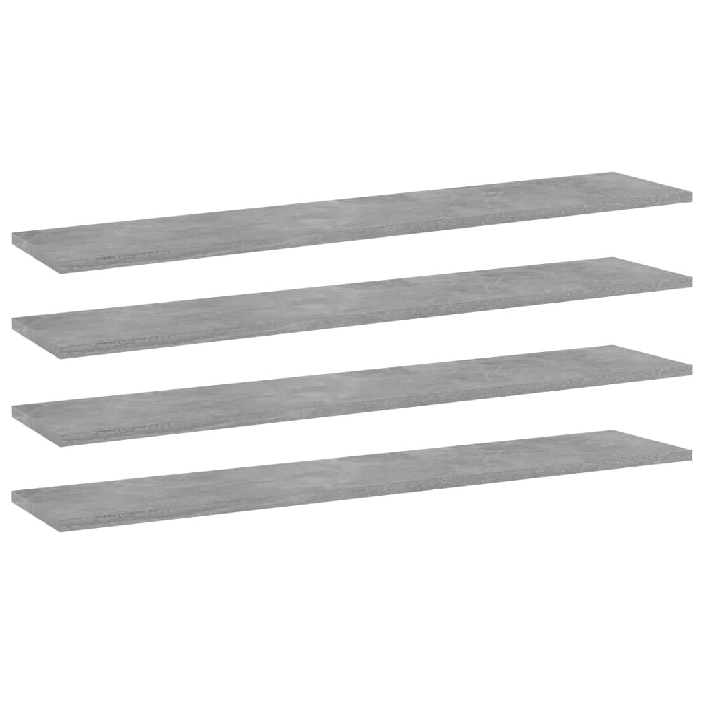 VidaXL Płyta na półki Szary 100 x 20 x 1.5 cm Materiał