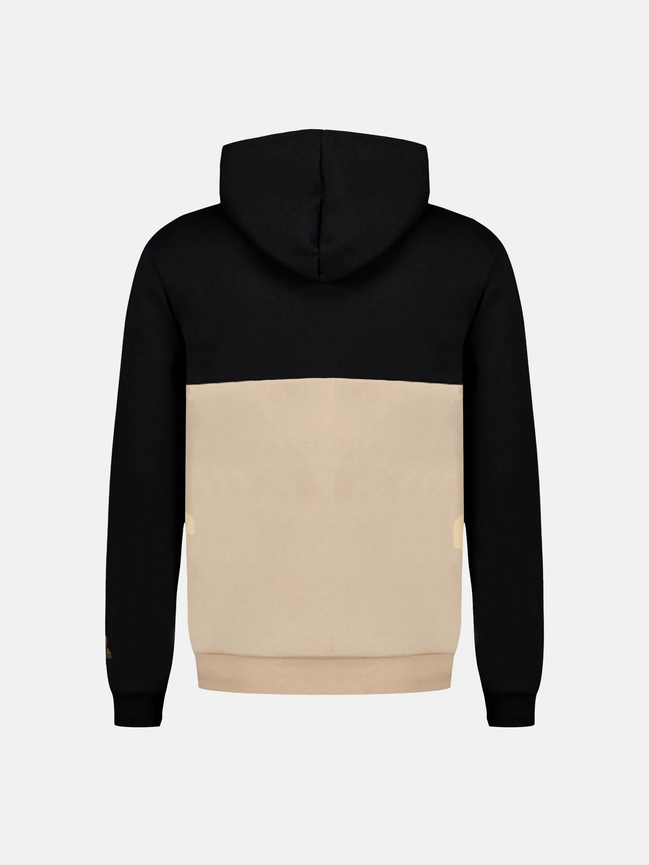 Sweatshirt à capuche double face colorblock